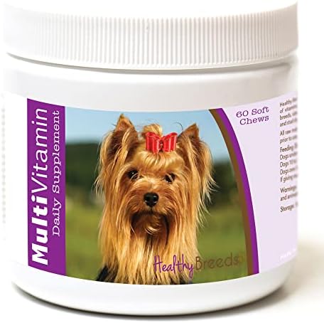 Healthy Breeds Yorkshire Terrier Multi-Vitamin Soft Chews 60 Count