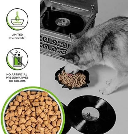 BIXBI Liberty Freeze-Dried Dog Food Topper & Treats, Pork – 97% Meat & Organs, No Refrigeration – USA Made, 26 oz