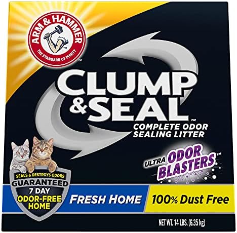 ARM & HAMMER Clump & Seal Cat Litter, Fresh Scent 14lb