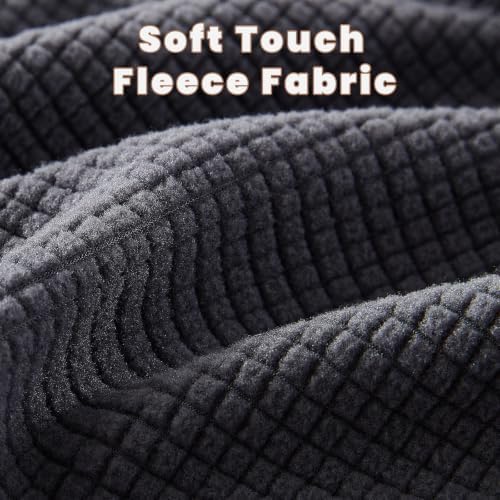 30 inches Soft Touch Fleece Donut Dog Bed for Medium Dogs,Dark Grey