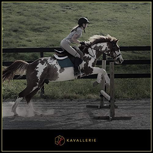 Kavallerie Classic Tendon Boots, Impact-Absorbing Material, Breathable & Evenly Distribute Pressure, Protect Tendon and Ligaments, Anti-Slip, Anti- Sore and Moisture Repellant Show Jumping Boots