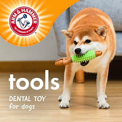Arm & Hammer Chew Tools Compressed Wood Wrench Dog Chew Toy, 8 in