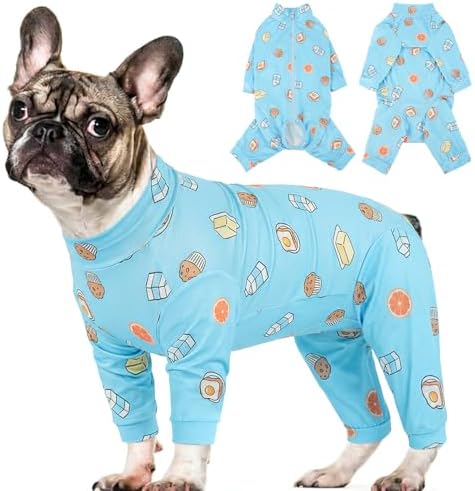 Kuoser Dog Recovery Suit, Anti-Licking Pajamas for Wounds
