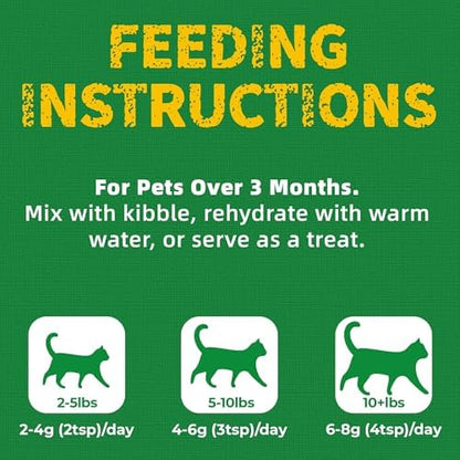 Just Try 36 OZ Cat Grass Treats for Indoor Cats Hairball Control