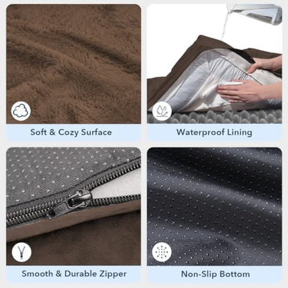 Orthopedic Dog Bed Waterproof Pet Sofa for Large Sized Dogs