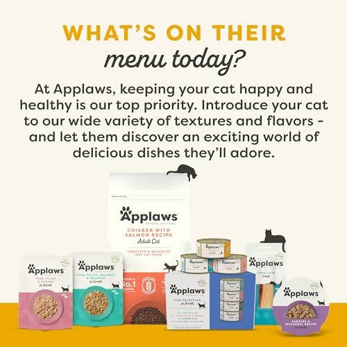 Applaws Chicken Puree Lickable Cat Treats 24-Pack 0.5 oz Sachets