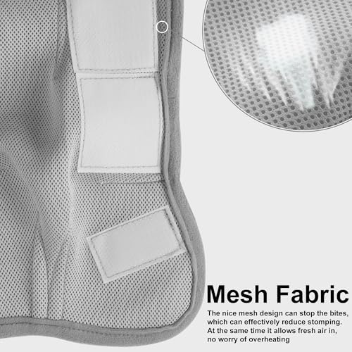 Horse Fly Boots, Mesh Fly Boots for Horse Set of 4, Equine Leg Protection