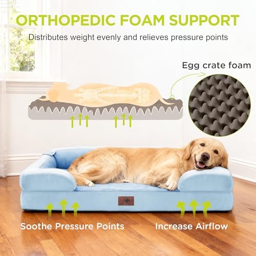 Waterproof Orthopedic Dog Bed for Extra Large Sized Dogs
