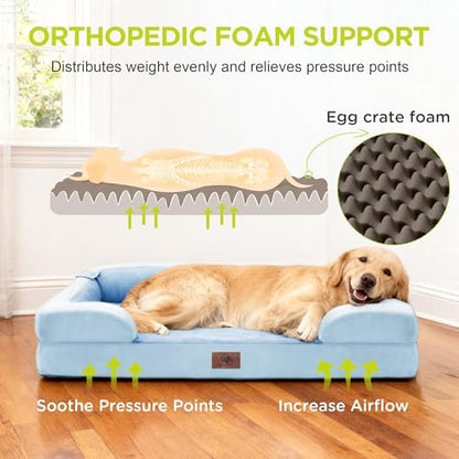 Waterproof Orthopedic Dog Bed for Extra Large Sized Dogs