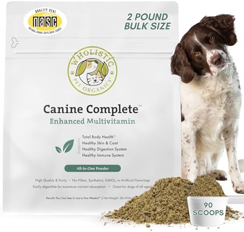 Organic Dog Vitamins, 2 Lb, 90 Scoops