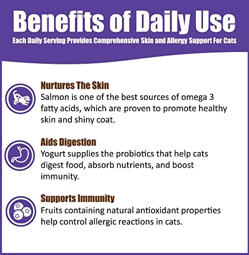 Whole Life Pet Healthy Skin Daily Supplement for Dogs – Omegas, Probiotics, Prebiotics, Antioxidants. Skin, Anti-Itch, Allergies. Mixes in Food or with Water for Hydrating Snack (Pack of 2)