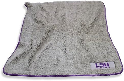 Logo Brands Officially Licensed NCAA Unisex Frosty Fleece Blanket, One Size, Team Color