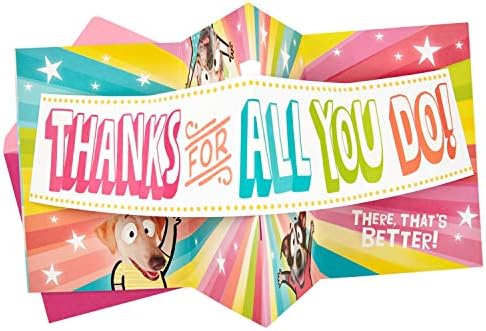 Hallmark Funny Pop Up Mother's Day Card (Dog Banner)