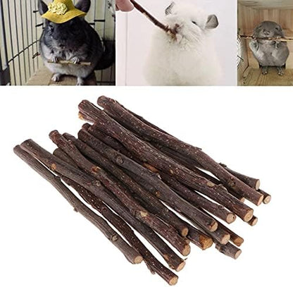 ANDES Natural Apple Sticks, Molar Chew Toys for Rabbit Bunny18oz(500g)