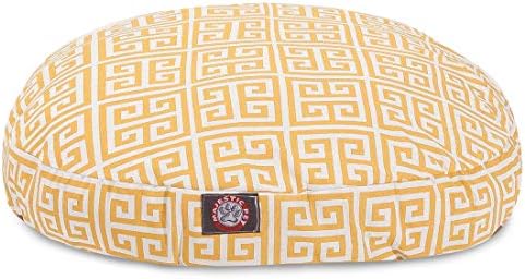Citrus Towers Small Round Indoor Outdoor Pet Dog Bed With Removable Washable Cover By Majestic Pet Products