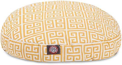 Citrus Towers Small Round Indoor Outdoor Pet Dog Bed With Removable Washable Cover By Majestic Pet Products