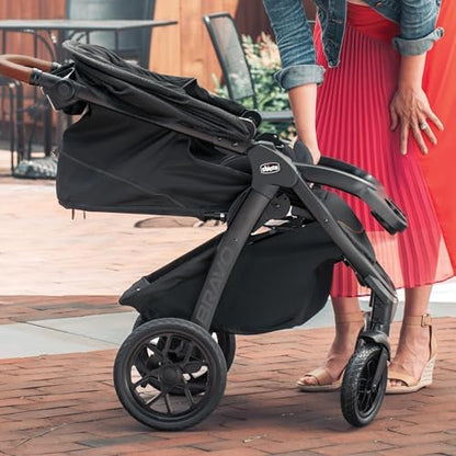 Chicco Bravo Primo Quick-Fold 3-in-1 Travel System with Car Seat