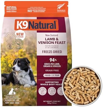 K9 Natural - Freeze Dried High Protein Grain-Free Dog Food Or Topper