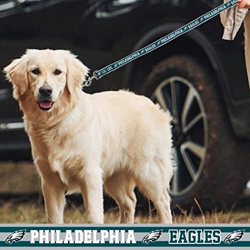 NFL PET Collar Philadelphia Eagles Dog Collar, X-Large Football Team Collar for Dogs & Cats. A Shiny & Colorful Cat Collar & Dog Collar Licensed by The NFL