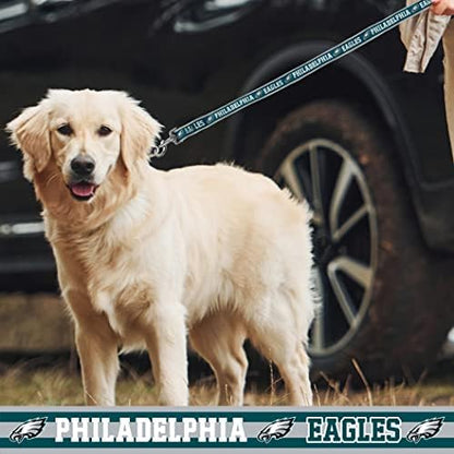 NFL PET Collar Philadelphia Eagles Dog Collar, X-Large Football Team Collar for Dogs & Cats. A Shiny & Colorful Cat Collar & Dog Collar Licensed by The NFL