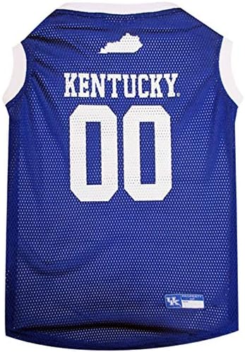 Pets First NCAA Basketball Pet Jersey KENTUCKY WILDCATS Dog Jersey, XX-Large (KY-4020-XXL)