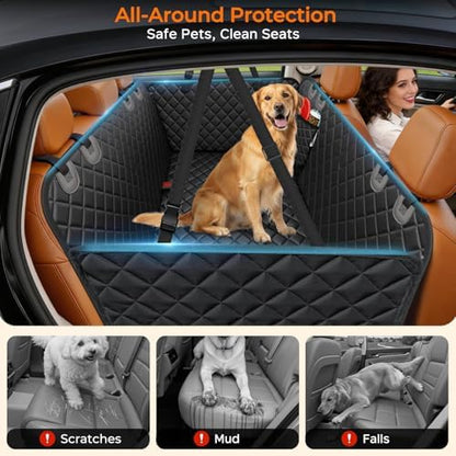 URPOWER 900D Heavy Duty Dog Seat Cover for Back Seat, Waterproof Hammock