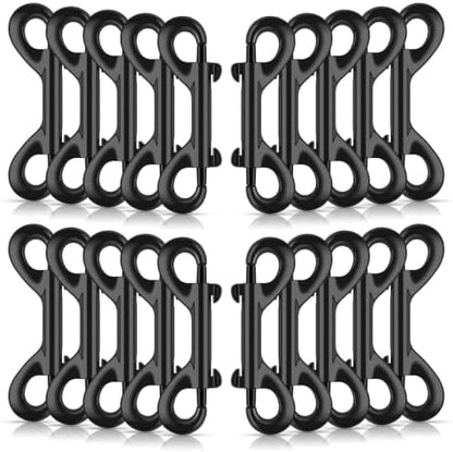 ERKOON 3.5 Inch Double Sided Clips Trigger Snaps for Horse (20 Pack)
