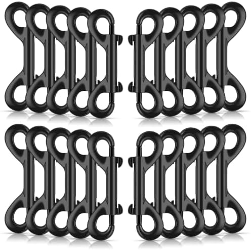 ERKOON 3.5 Inch Double Sided Clips Trigger Snaps for Horse (20 Pack)