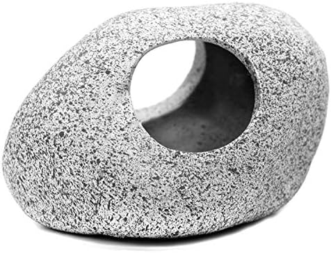XMHF Aquarium Decoration Rock Caves, Hideaway for Shrimp Cichlid Hiding Breeding Spawning, Professional Hideout Decor for Fish