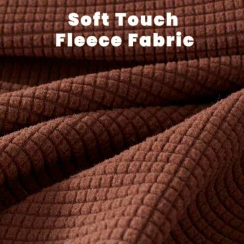 36 inches Soft Touch Fleece Donut Dog Bed for Large Dogs,Coffee