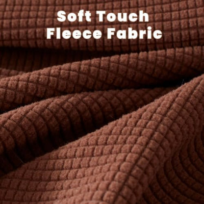 36 inches Soft Touch Fleece Donut Dog Bed for Large Dogs,Coffee