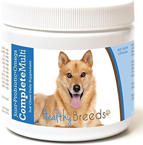 Healthy Breeds Finnish Spitz All In One Multivitamin Soft Chew 60 Count