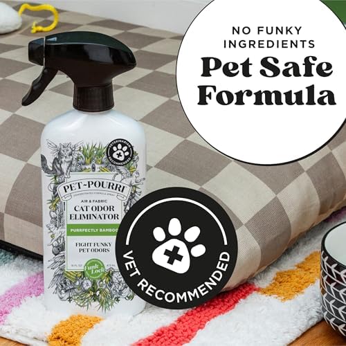 Pet-Pourri Smell Ya Litter Cat Litter Deodorizer Spray, Bamboo 10 Ml