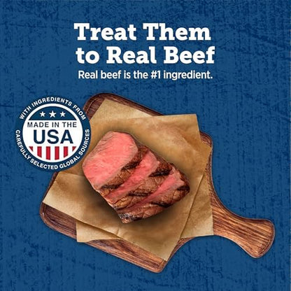 Blue Buffalo True Chews Premium Grillers Steak Dog Treats, 10 oz