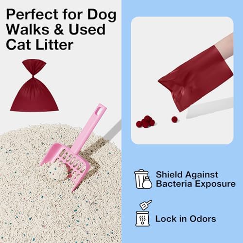 VETRESKA Dog Poop Bags, 300 Counts, Leak Proof, Extra Thick and Large