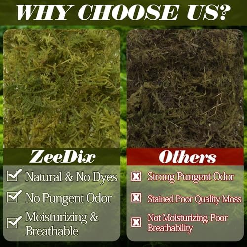 ZeeDix 0.75 lb Sphagnum Moss for Reptiles
