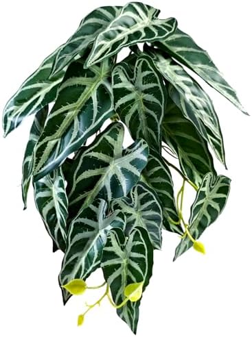 Woyrise Fake Reptile Plants for Terrarium,Tank Decor, Artificial Plant