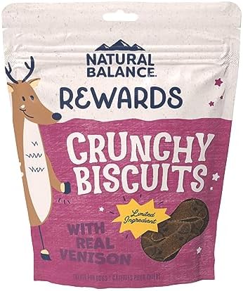 Natural Balance Rewards, Crunchy Biscuits, Venison, 14 oz