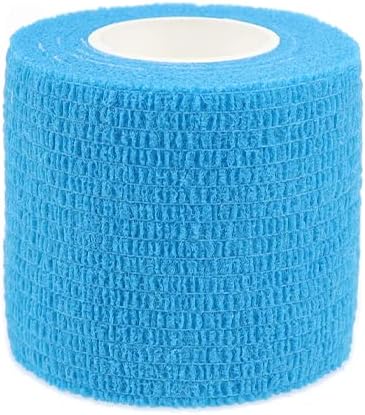 Self Adhesive Bandage Wrap Animal Cohesive Bandage Self Adherent Wrap First Aid Tape for Dogs Cats Horses Birds & Wrist Healing Ankle Sprain Swelling