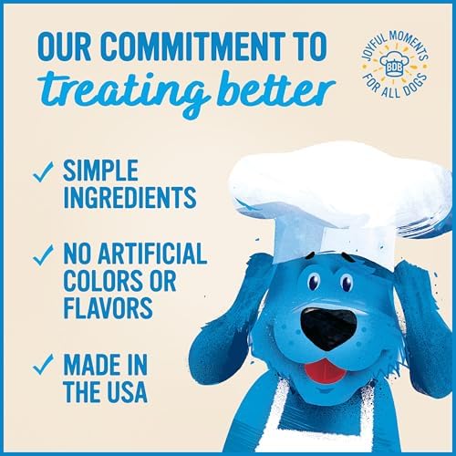 Blue Dog Bakery, More Crunch Chicken Biscuit, Large Dog Treats 5lb Box