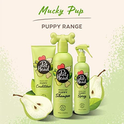 Pet Head Mucky Pup Puppy Conditioner | Pear Scent | 8.4 fl. oz.