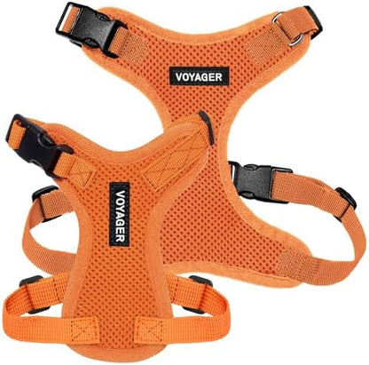 Voyager Step-in Lock Dog Harness - Orange, Large