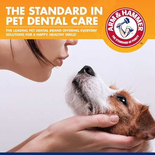 Arm & Hammer Tartar Control Dog Dental Kit, Banana Mint, 3-Piece, 2-Pack