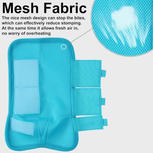 Horse Fly Boots, Mesh Fly Boots for Horse Set of 4, Equine Leg Protection