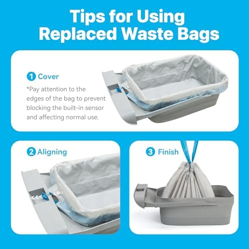Neakasa Litter Waste Bags for M1 Litter Box Series, 2 Rolls