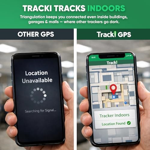 Tracki GPS Tracker for Vehicles, 4G LTE, Real-Time Tracking (+ Mini Box)