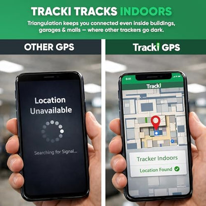 Tracki GPS Tracker for Vehicles, 4G LTE, Real-Time Tracking (+ Mini Box)