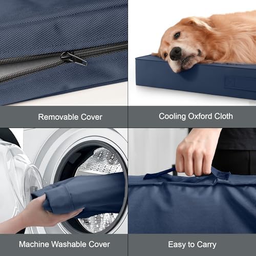 Jumbo Waterproof Orthopedic Dog Bed for Extra Large Dogs