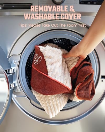Washable Dog Bed with Removable Cover for Medium Size Dogs 30" L