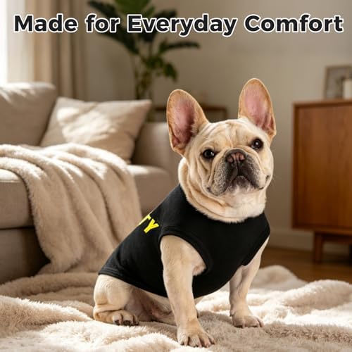 BINGPET Dog Security Shirt, Soft Cotton Puppy T-Shirt, Halloween Costumes